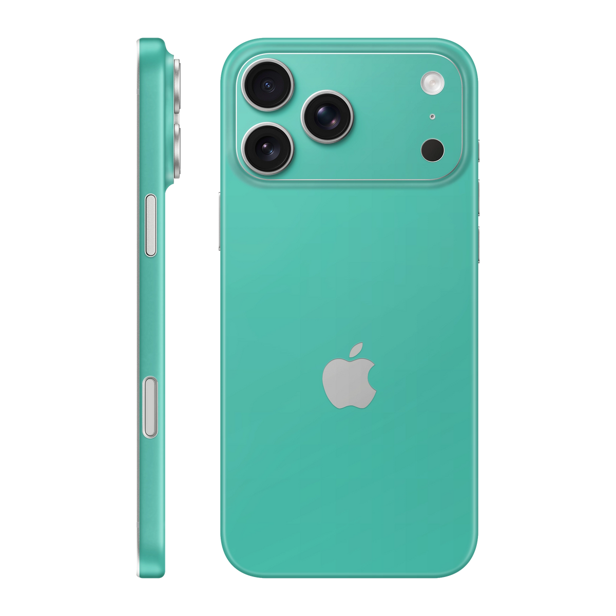Folie de protectie pentru iPhone 18 Pro Max, eSkins Unique, Skin Mat Verde Menta