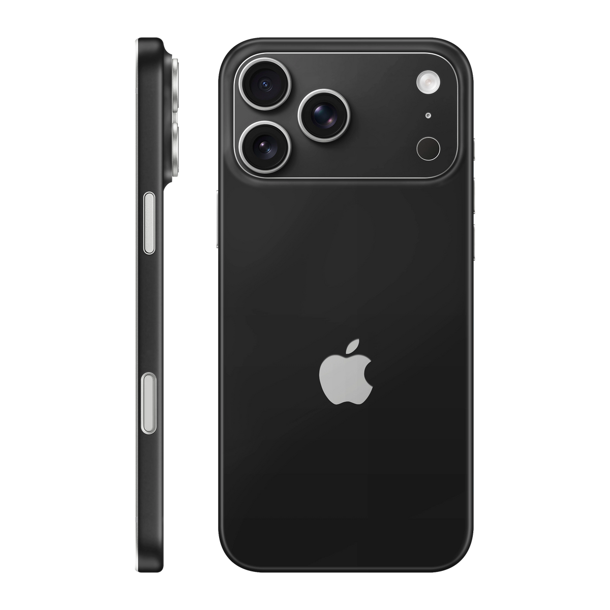 Folie de protectie pentru iPhone 18 Pro Max, eSkins Unique, Skin Mat Negru