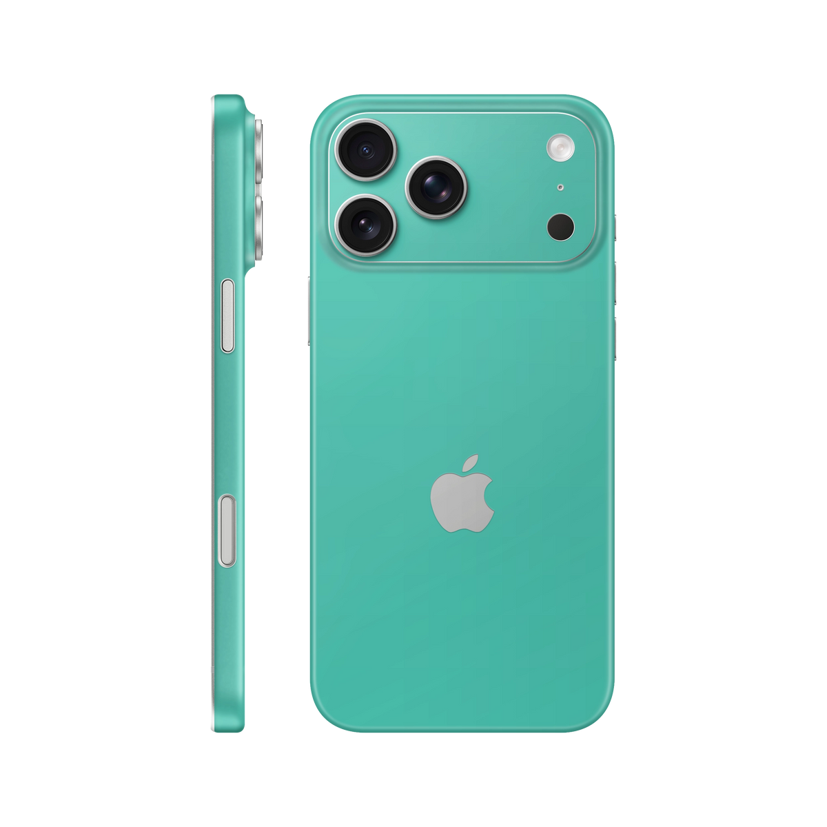 Folie de protectie pentru iPhone 18 Pro, eSkins Unique, Skin Mat Verde Menta