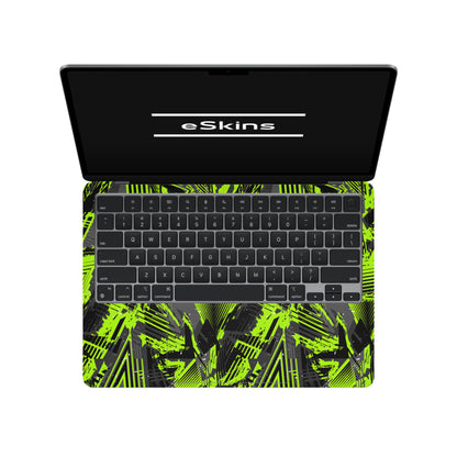 Folie de protectie MacBook Air 13.6" M2 (2022), eSkins Signature, Skin Urban Voltage