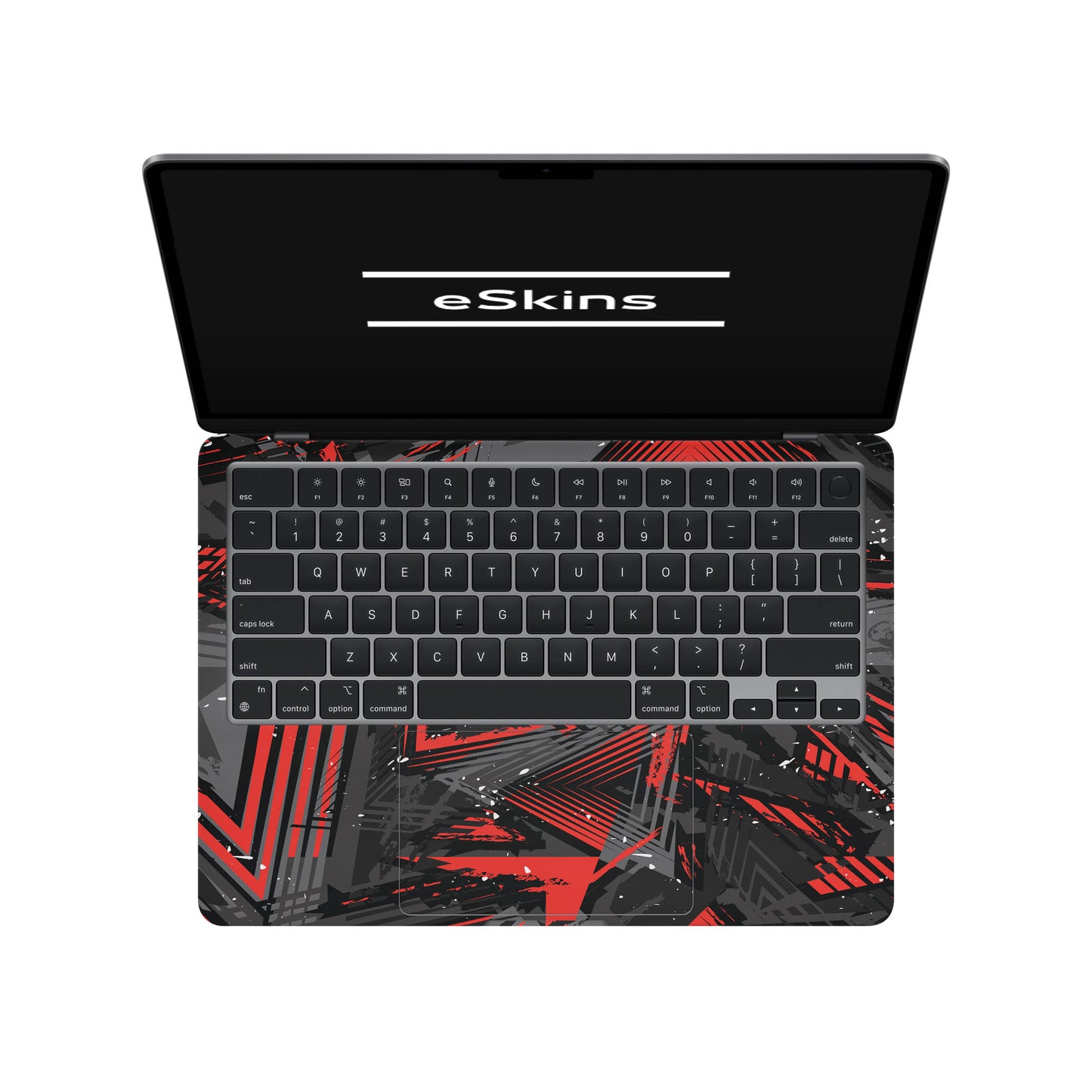 Folie de protectie MacBook Air 13.6" M3 (2024), eSkins Signature, Skin Urban Assault