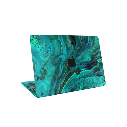 Folie de protectie MacBook Air 13" M4 (2025), eSkins Signature, Skin Celestial Lagoon