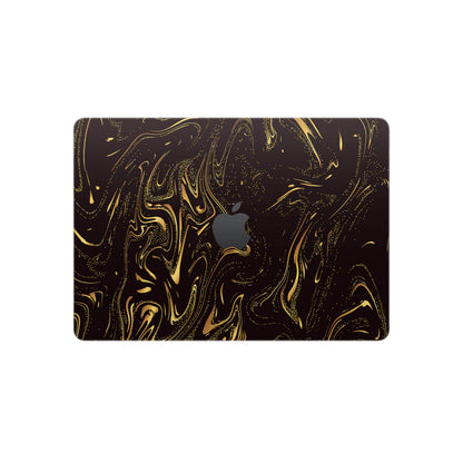 Folie de protectie MacBook Air 13" M4 (2025), eSkins Signature, Golden Noir