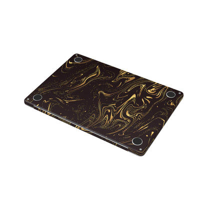 Folie de protectie MacBook Air 13" M4 (2025), eSkins Signature, Golden Noir