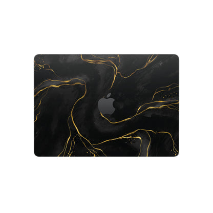 Folie de protectie MacBook Air 13" M4 (2025), eSkins Signature, Skin Golden Onyx