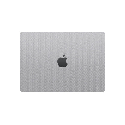 Folie de protectie MacBook Air 13" M4 (2025), eSkins Elegans, Skin Honeycomb Gri