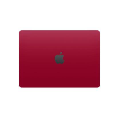 Folie de protectie MacBook Air 13" M4 (2025), eSkins Unique, Skin Mat Rosu
