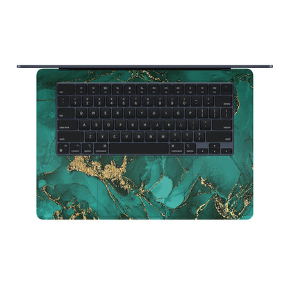 Folie de protectie MacBook Air 15" M2 (2023), eSkins Signature, Ethereal Green