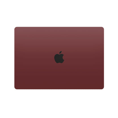 Folie de protectie MacBook Air 15" M2 (2023), eSkins Unique, Skin Mat Cupru