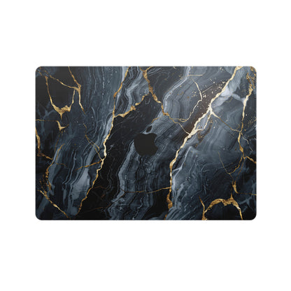 Folie de protectie MacBook Air 15" M4 (2025), eSkins Signature, Skin Gilded Abyss