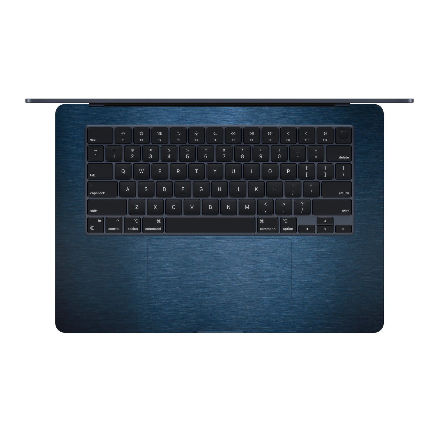 Folie de protectie MacBook Air 15" M4 (2025), eSkins Elegans, Skin Metalic Albastru