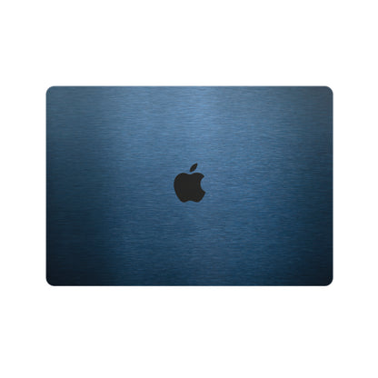 Folie de protectie MacBook Air 15" M4 (2025), eSkins Elegans, Skin Metalic Albastru
