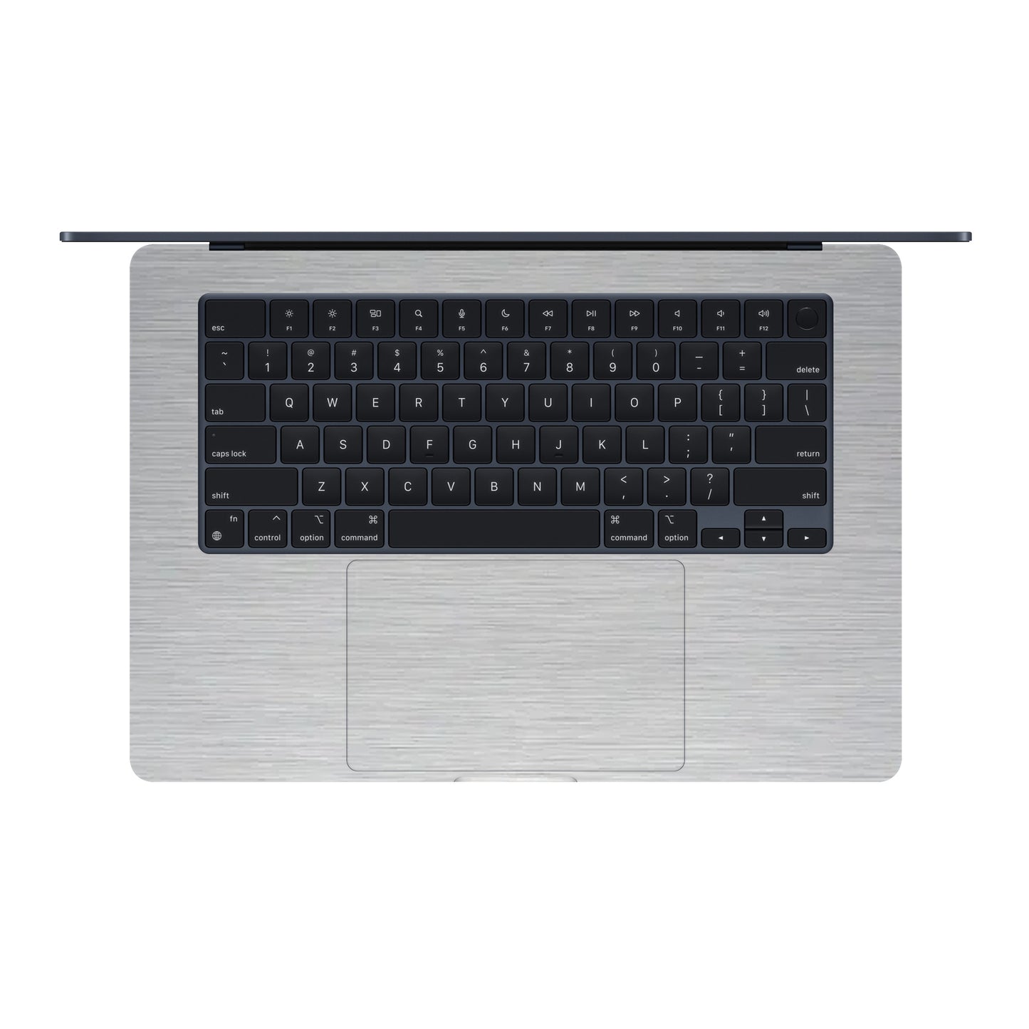 Folie de protectie MacBook Air 15" M4 (2025), eSkins Elegans, Skin Metalic Gri