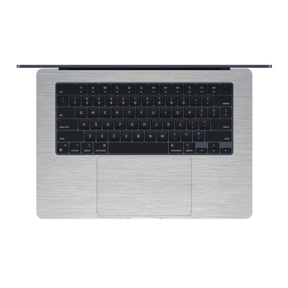 Folie de protectie MacBook Air 15" M4 (2025), eSkins Elegans, Skin Metalic Gri
