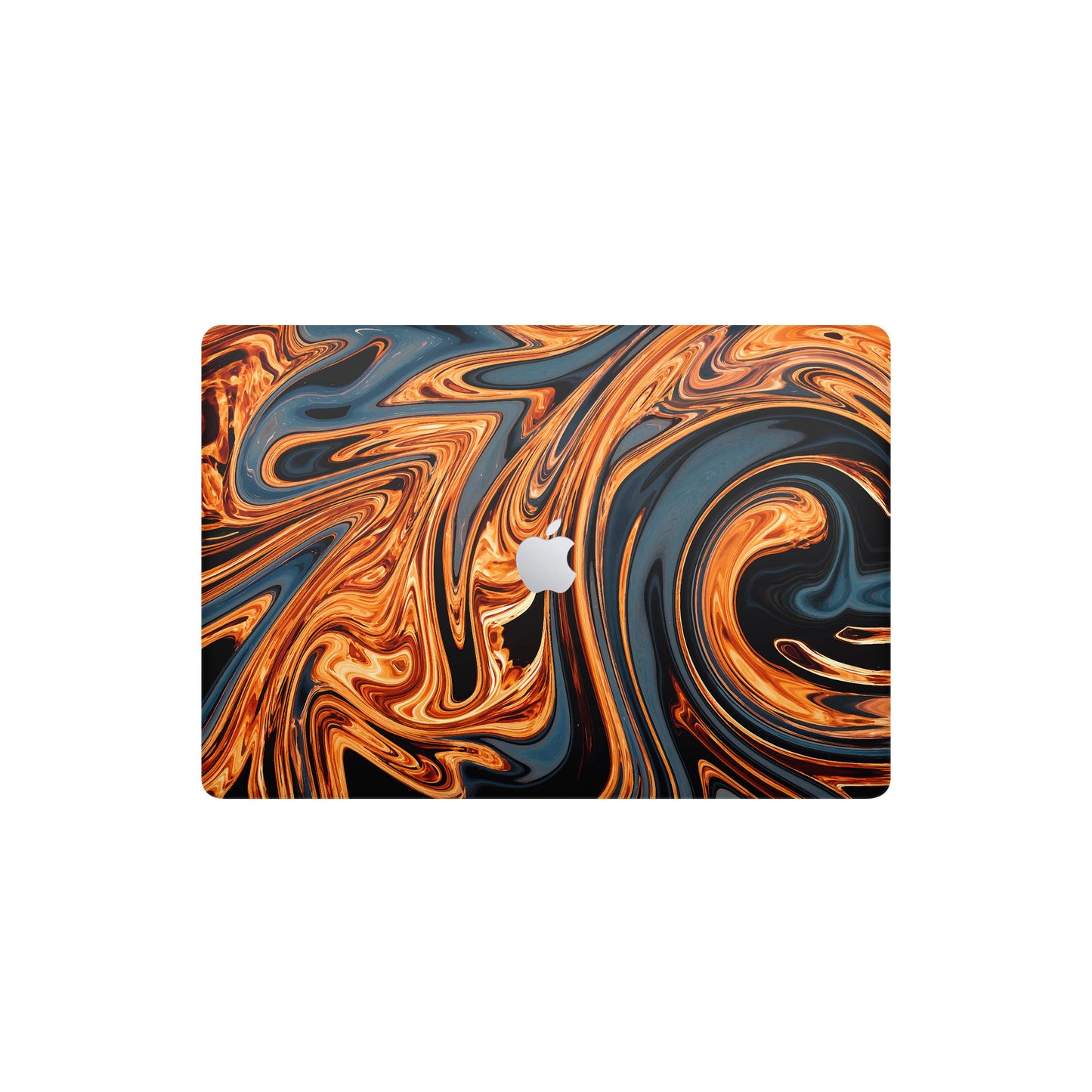 Folie de protectie MacBook Pro 13" TouchBar (2016-2019), eSkins Signature, Skin Amber Blaze