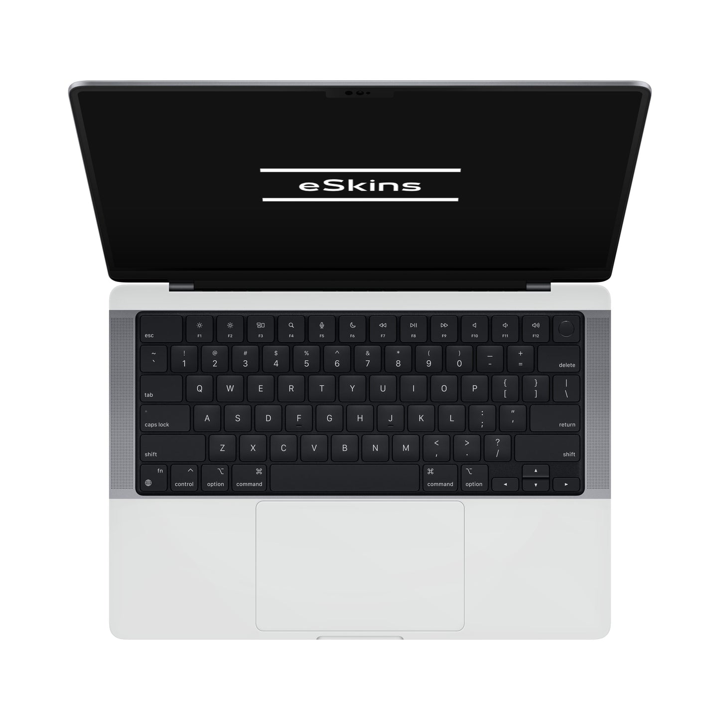 Folie de protectie MacBook Pro 14" M2 (2022), eSkins Unique, Skin Mat Alb