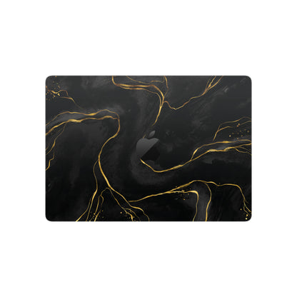 Folie de protectie MacBook Pro 14" M3 (2023), eSkins Signature, Skin Golden Onyx