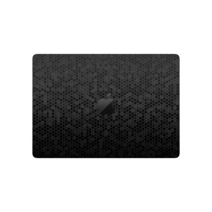 Folie de protectie MacBook Pro 14" M4 (2024), eSkins Elegans, Skin Honeycomb Negru