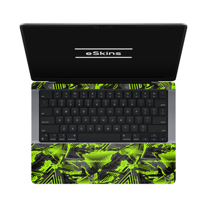 Folie de protectie MacBook Pro 14" M4 (2024), eSkins Signature, Skin Urban Voltage
