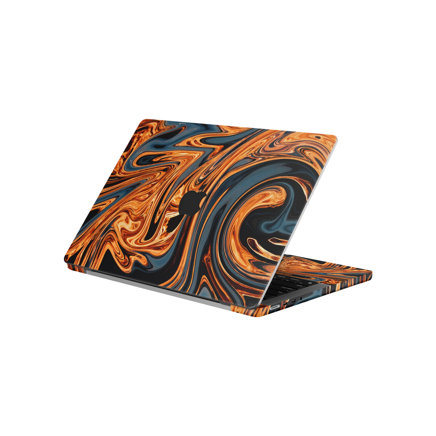 Folie de protectie MacBook Pro 14" M5 (2025), eSkins Signature, Skin Amber Blaze