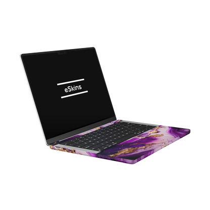 Folie de protectie MacBook Pro 14" M5 (2025), eSkins Signature, Skin Amethyst Dream