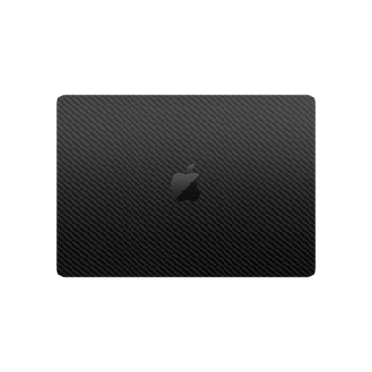 Folie de protectie MacBook Pro 14" M5 (2025), eSkins Elegans, Skin Carbon Negru