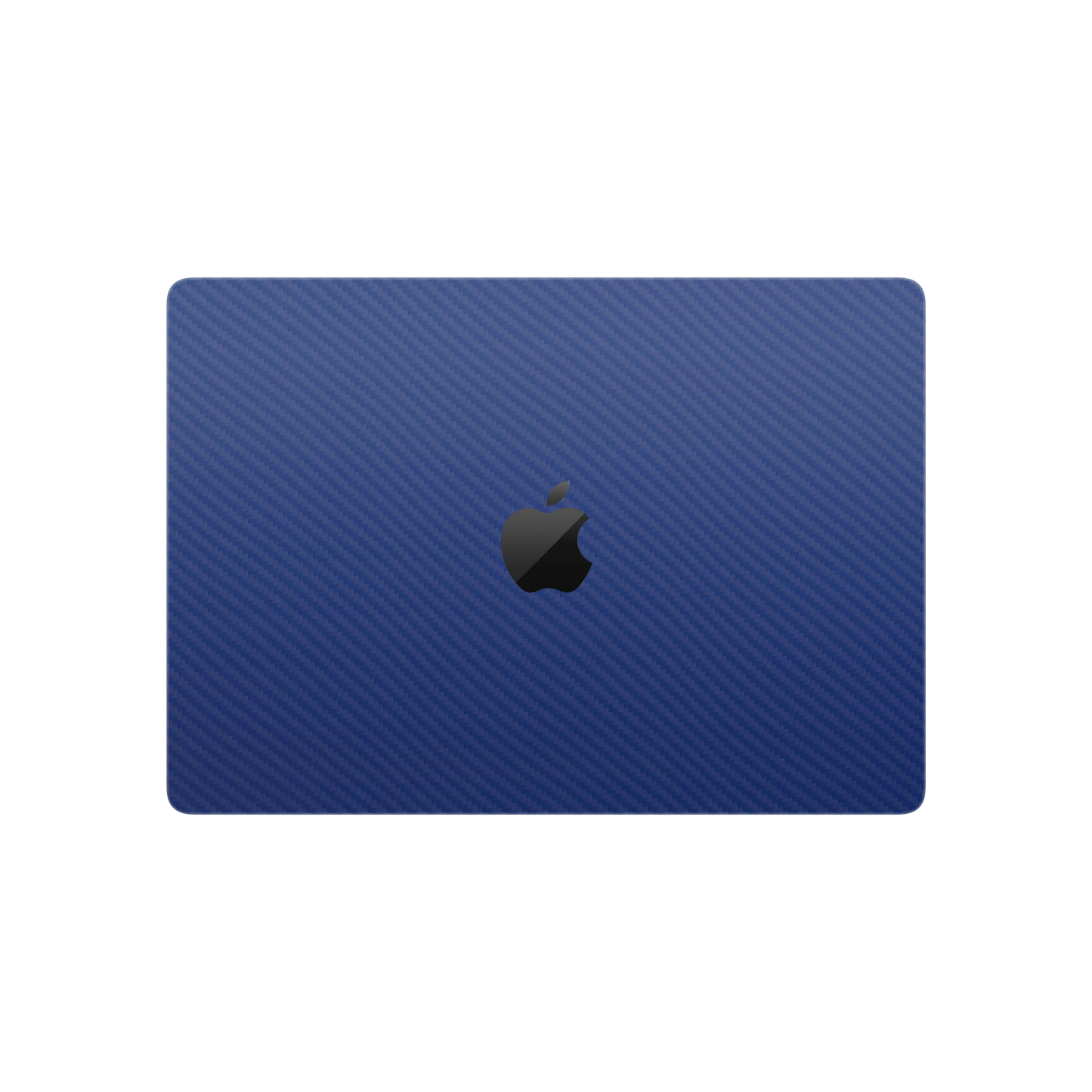 Folie de protectie MacBook Pro 14" M5 (2025), eSkins Elegans, Skin Carbon Albastru