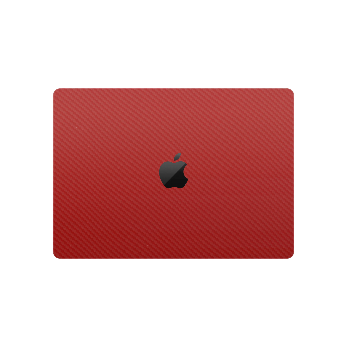 Folie de protectie MacBook Pro 14" M5 (2025), eSkins Elegans, Skin Carbon Rosu