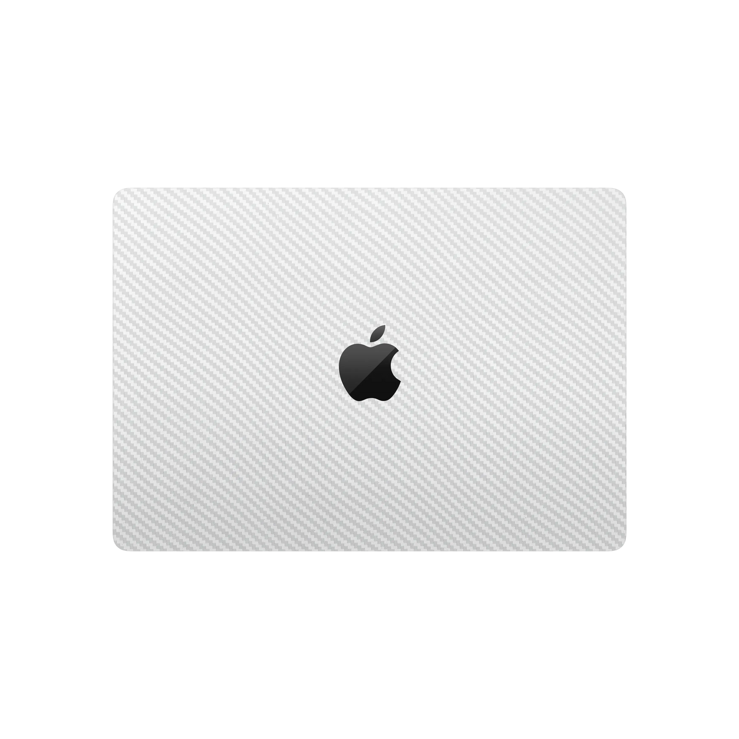 Folie de protectie MacBook Pro 14" M5 (2025), eSkins Elegans, Skin Carbon Alb