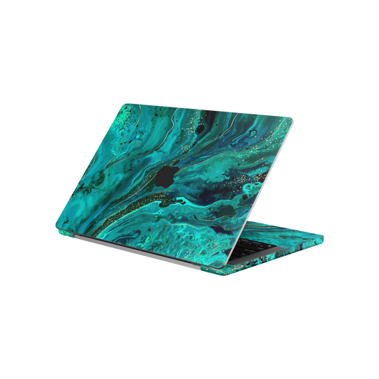 Folie de protectie MacBook Pro 14" M5 (2025), eSkins Signature, Skin Celestial Lagoon
