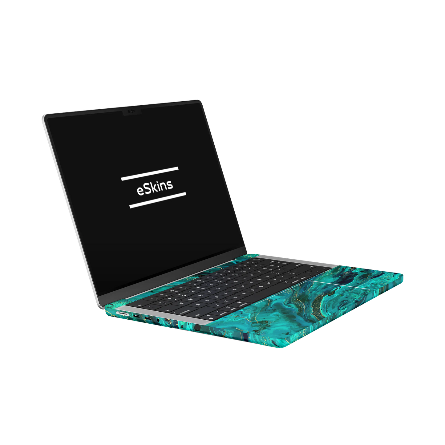 Folie de protectie MacBook Pro 14" M5 (2025), eSkins Signature, Skin Celestial Lagoon