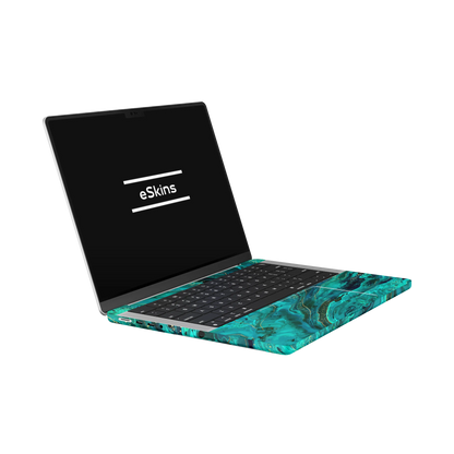 Folie de protectie MacBook Pro 14" M5 (2025), eSkins Signature, Skin Celestial Lagoon