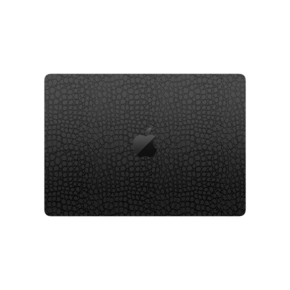 Folie de protectie MacBook Pro 14" M5 (2025), eSkins Elegans, Skin Croco Negru