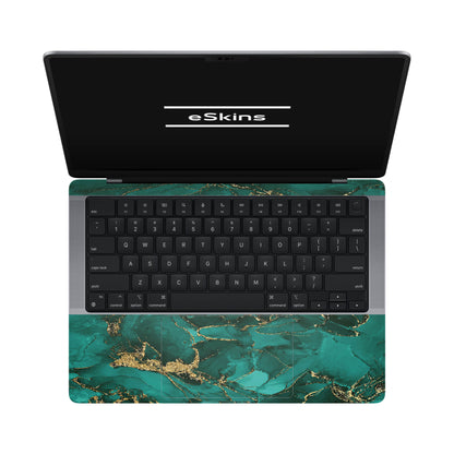Folie de protectie MacBook Pro 14" M5 (2025), eSkins Signature, Ethereal Green