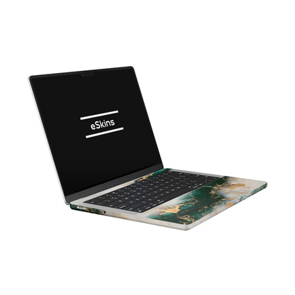 Folie de protectie MacBook Pro 14" M5 (2025), eSkins Signature, Forest Mist