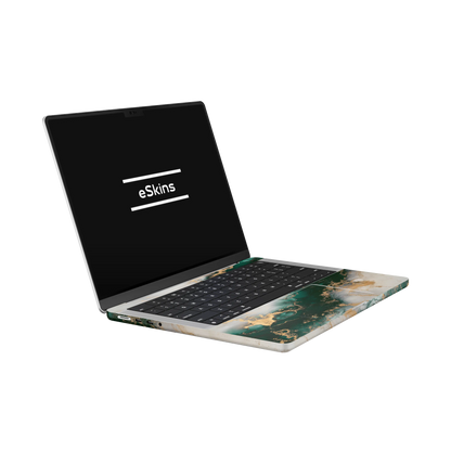 Folie de protectie MacBook Pro 14" M5 (2025), eSkins Signature, Forest Mist