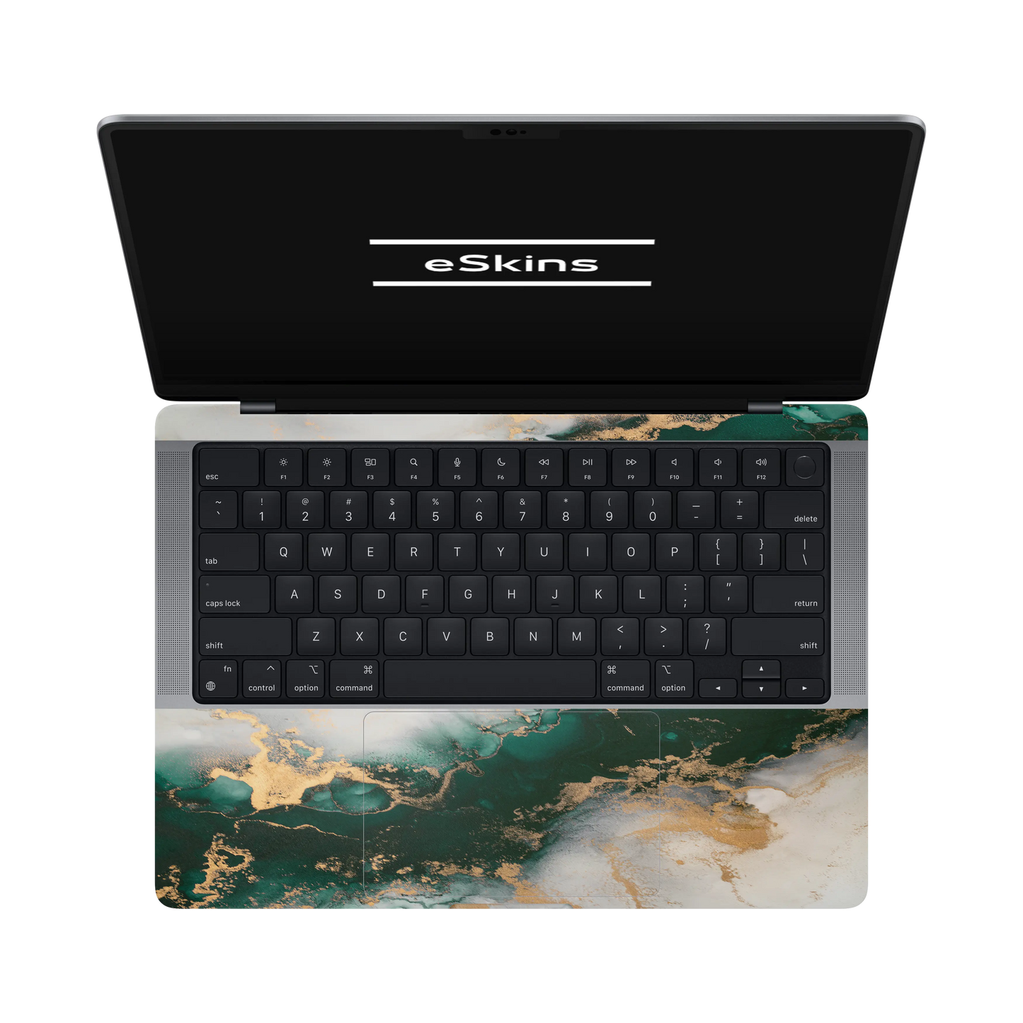 Folie de protectie MacBook Pro 14" M5 (2025), eSkins Signature, Forest Mist