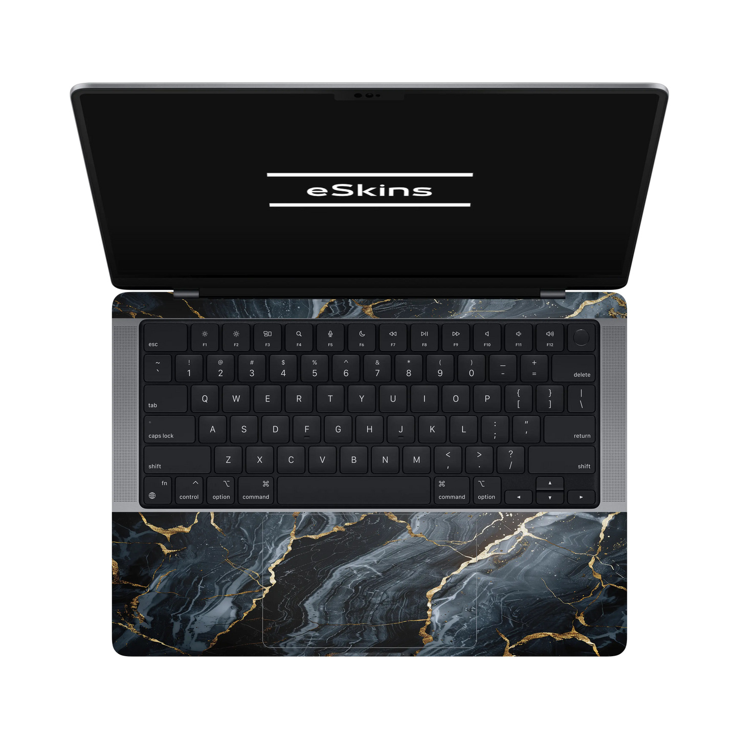 Folie de protectie MacBook Pro 14" M5 (2025), eSkins Signature, Skin Gilded Abyss