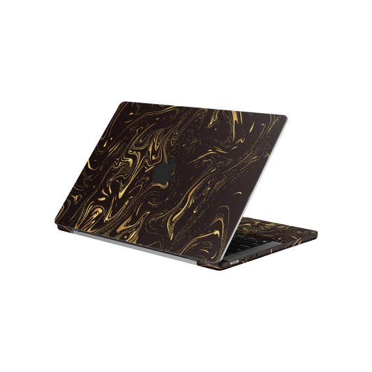 Folie de protectie MacBook Pro 14" M5 (2025), eSkins Signature, Golden Noir