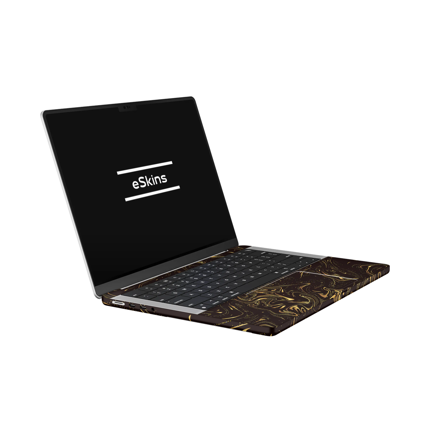 Folie de protectie MacBook Pro 14" M5 (2025), eSkins Signature, Golden Noir