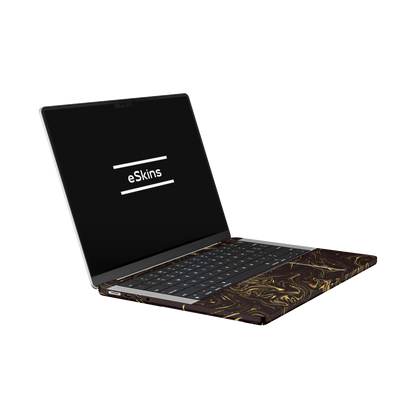 Folie de protectie MacBook Pro 14" M5 (2025), eSkins Signature, Golden Noir