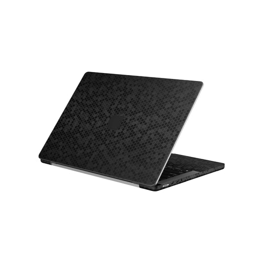Folie de protectie MacBook Pro 14" M5 (2025), eSkins Elegans, Skin Honeycomb Negru