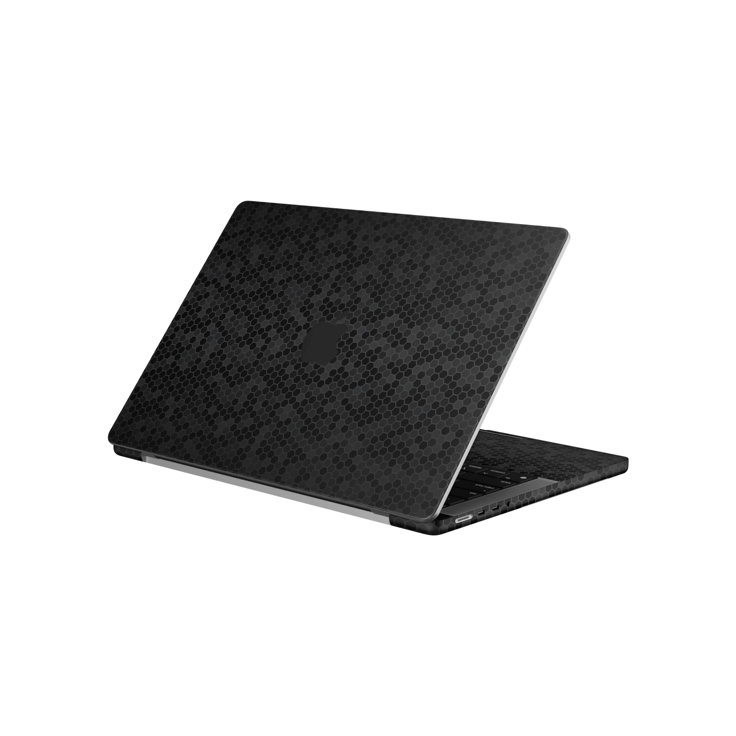 Folie de protectie MacBook Pro 14" M5 (2025), eSkins Elegans, Skin Honeycomb Negru