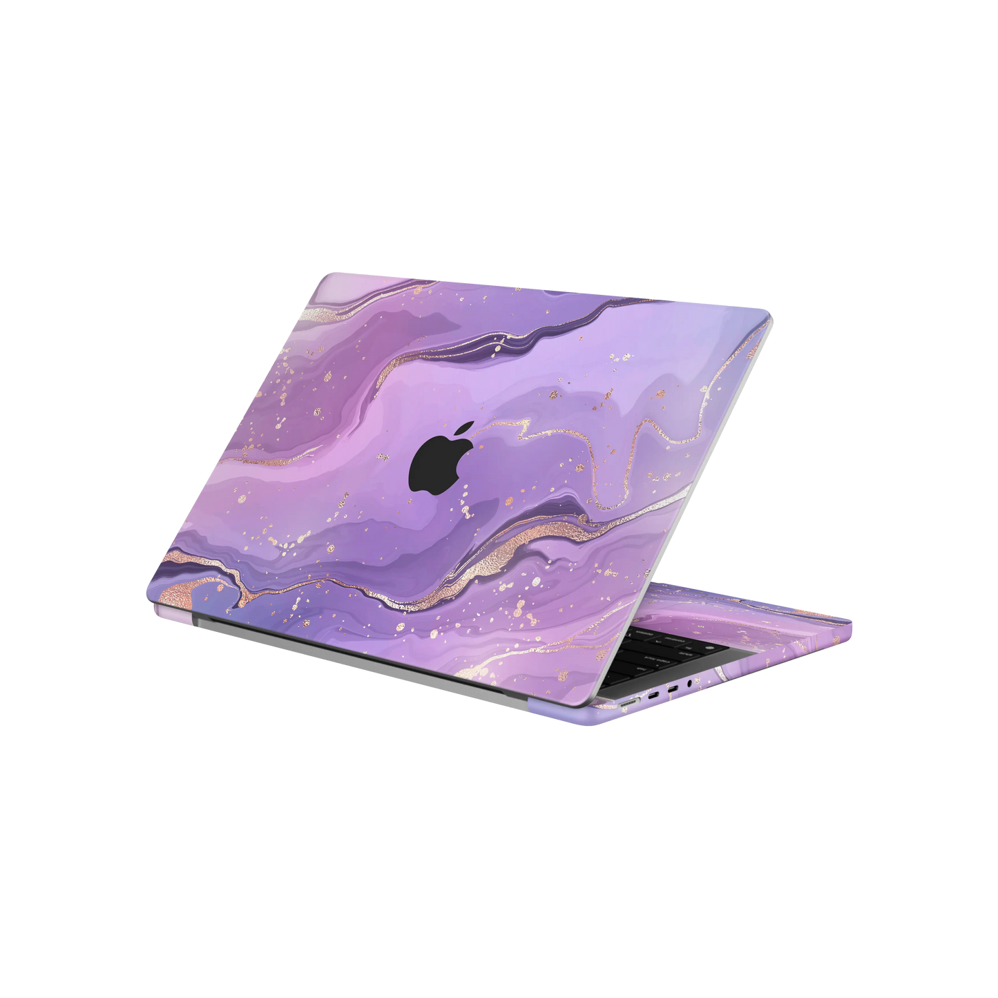 Folie de protectie MacBook Pro 14" M5 (2025), eSkins Signature, Skin Lavender Swirl