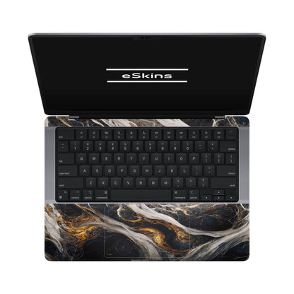 Folie de protectie MacBook Pro 14" M5 (2025), eSkins Signature, Skin Luxe Nebula