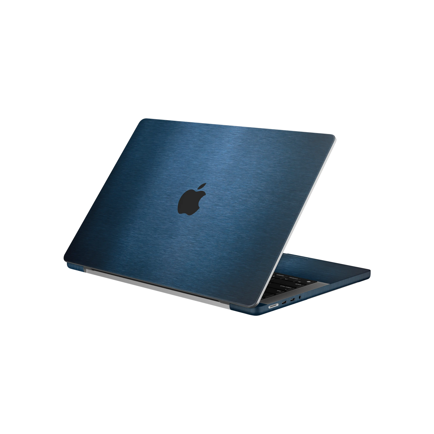 Folie de protectie MacBook Pro 14" M5 (2025), eSkins Elegans, Skin Metalic Albastru