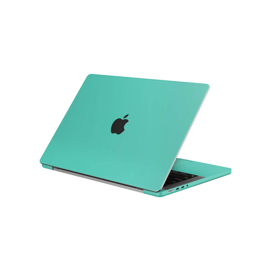 Folie de protectie MacBook Pro 14" M5 (2025), eSkins Unique, Skin Mat Verde Menta
