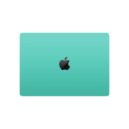 Folie de protectie MacBook Pro 14" M5 (2025), eSkins Unique, Skin Mat Verde Menta