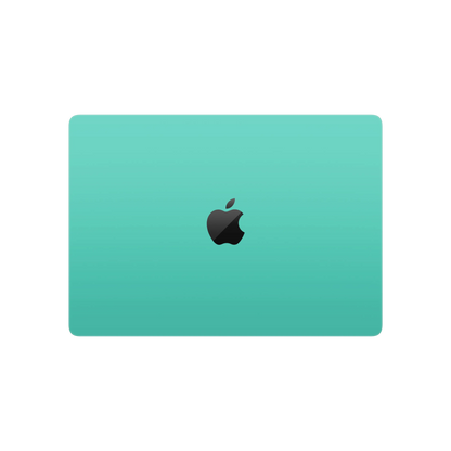 Folie de protectie MacBook Pro 14" M5 (2025), eSkins Unique, Skin Mat Verde Menta