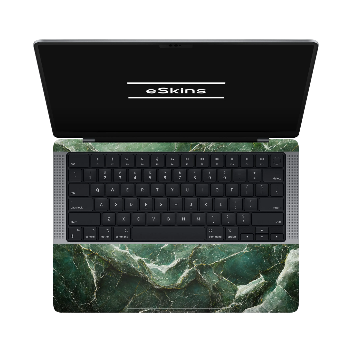 Folie de protectie MacBook Pro 14" M5 (2025), eSkins Signature, Mystic Emerald